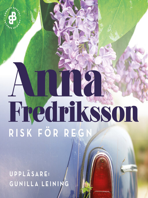 Title details for Risk för regn by Anna Fredriksson - Available